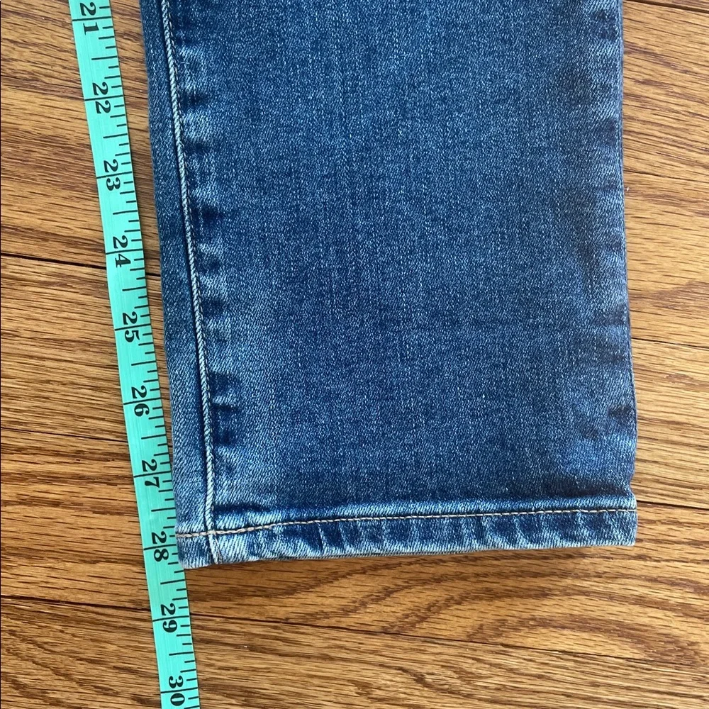 AG-ed denim Adriano Goldschmied jeans womens straight leg High Rise 27R - Picture 7 of 11